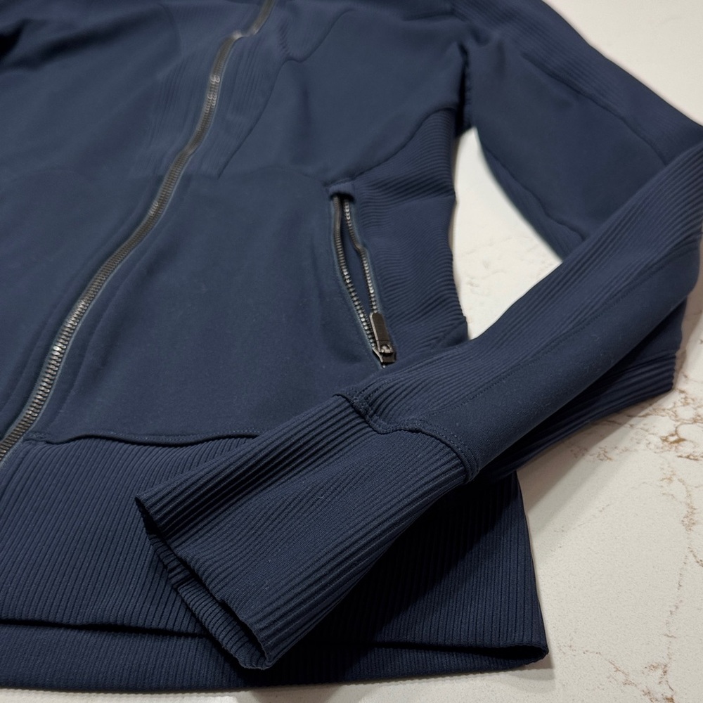 lululemon athletica Navy Zip-Up Jacket - Picture 6 of 12